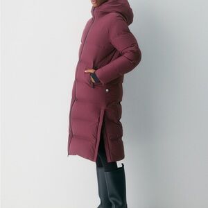 Superpuff 2.0 Long Puffer Coat - Spiced Burgundy